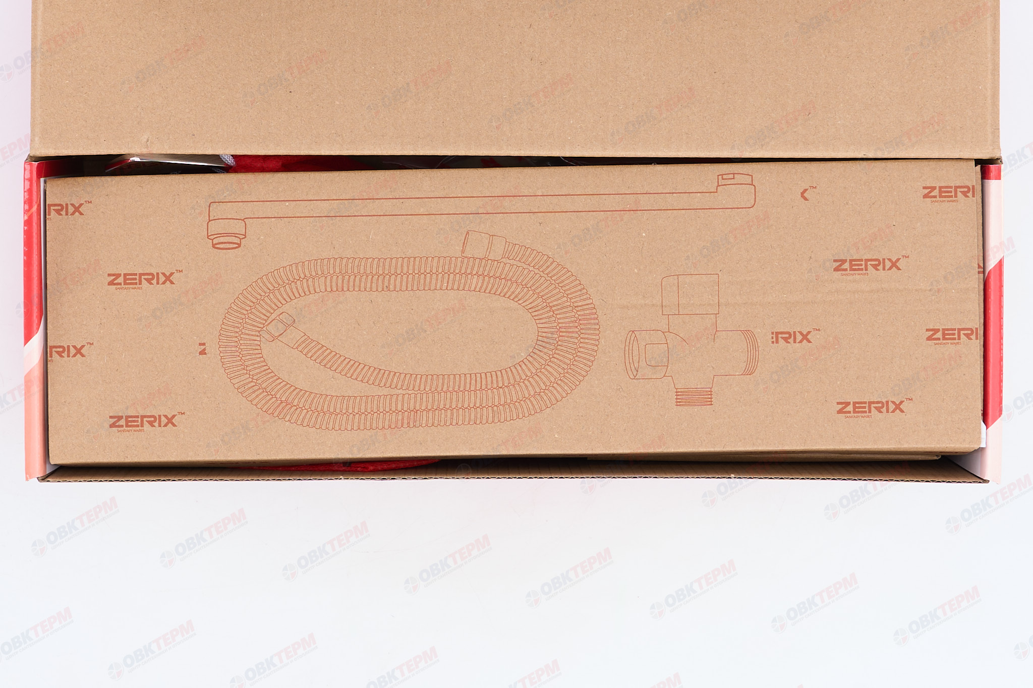 Смеситель д/ванны ZERIX EDN 283  (10 шт/ящ) - миниатюра №6