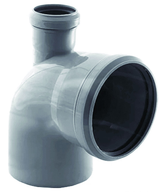 Отвод   110/175*/50 назад       (10 шт)              EURO PLAST - миниатюра №2