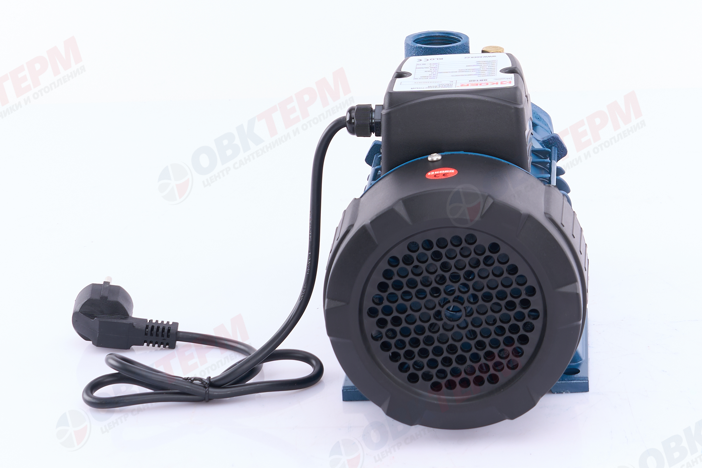 Насос вихревой  QB100     KOER  (1,1кВт/72л.м./78м.) - миниатюра №7