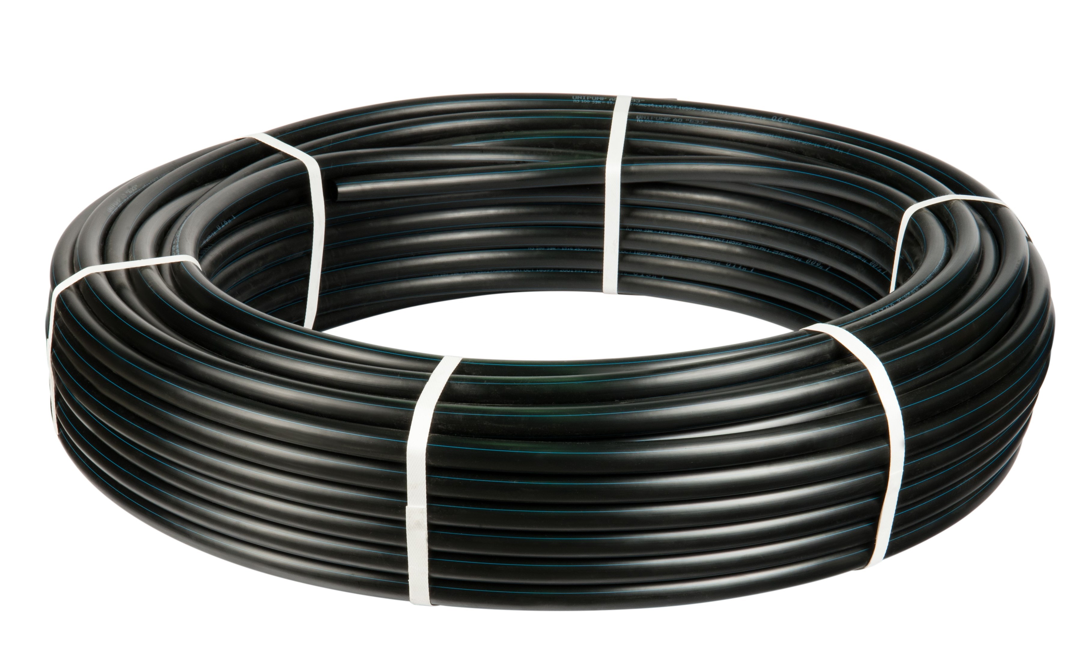 Труба п/э     BG PLAST 6 bar    16*1,6 орошение  (200м) - Изображение №1
