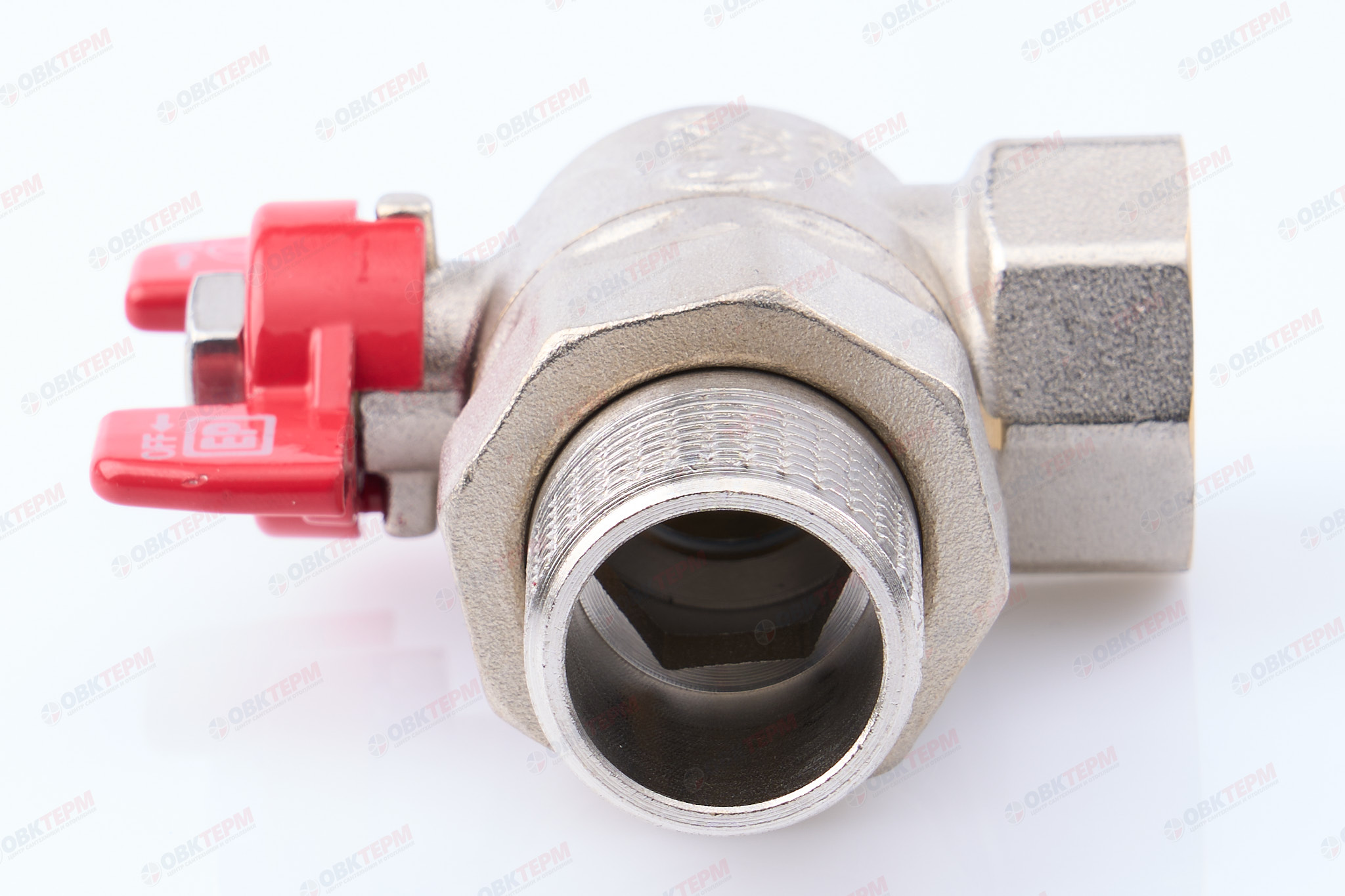 Кран шаровый с американкой угловой   EUROPRODUCT     3/4"  ВН     (48 шт) - Изображение №4
