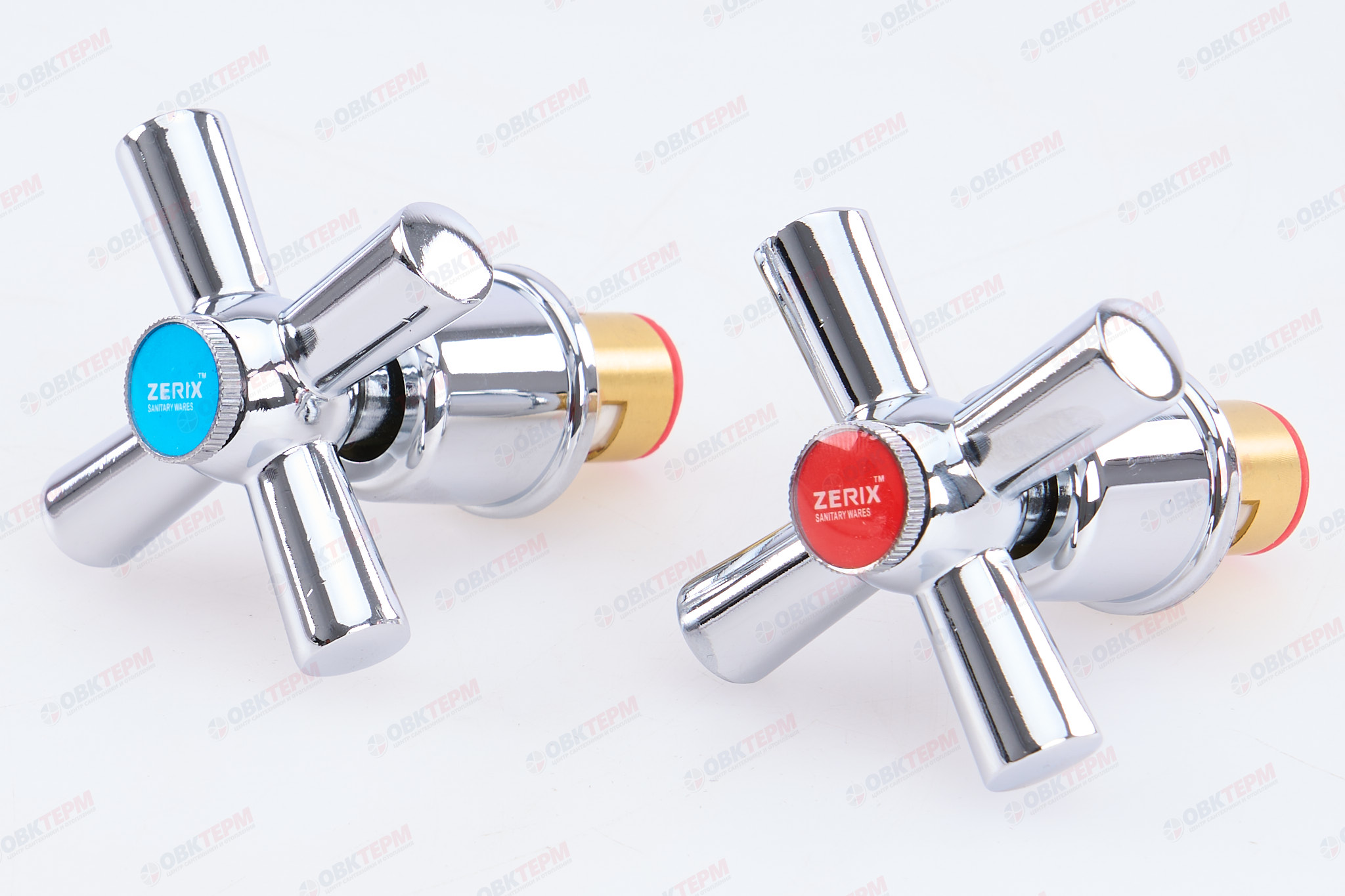 Ручки ZERIX SET-A722 (с кранбуксами, пара) (50 шт/ящ) - Изображение №1