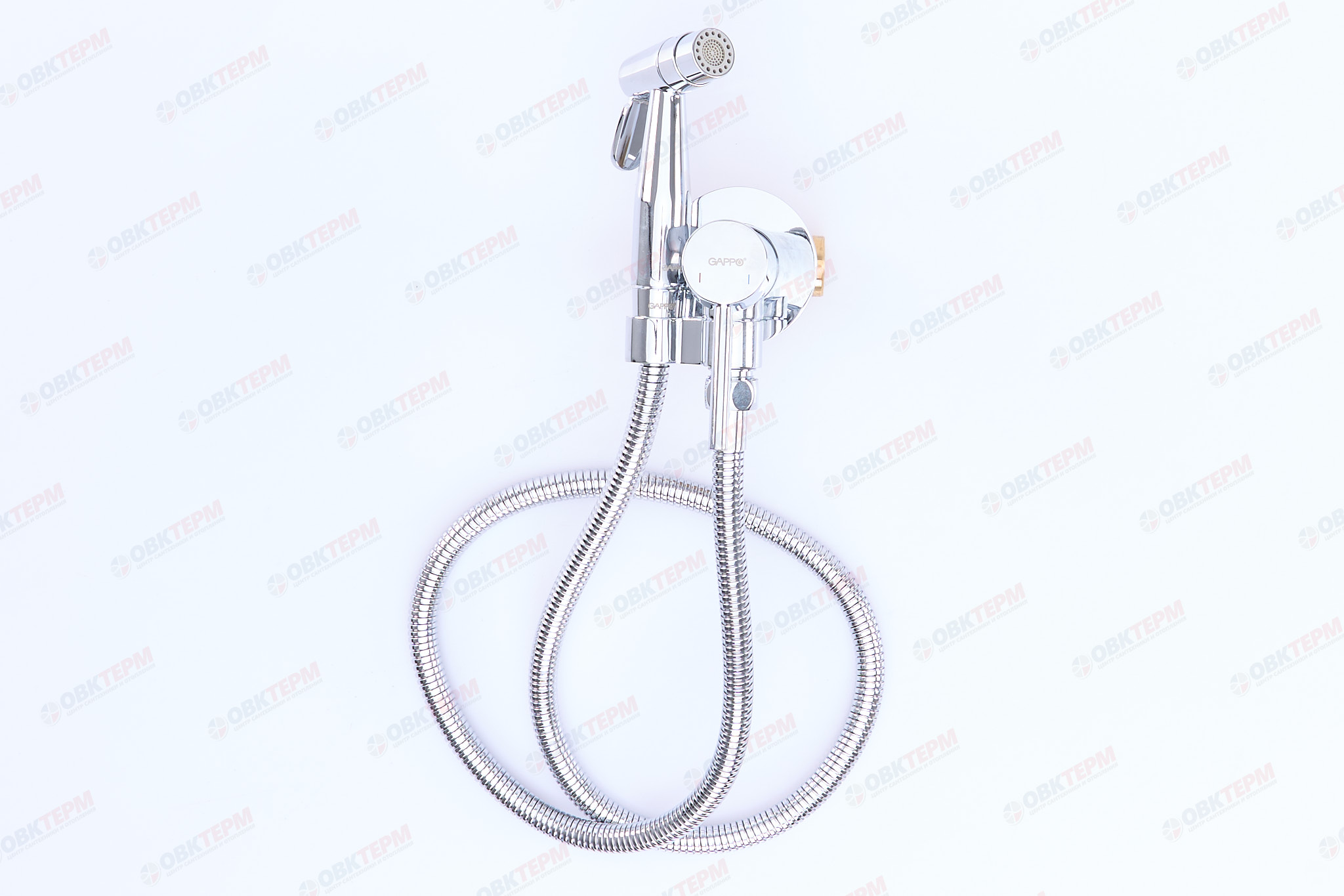 Смеситель с гигиеническим душем GAPPO G7206 латунь /хром - Изображение №3