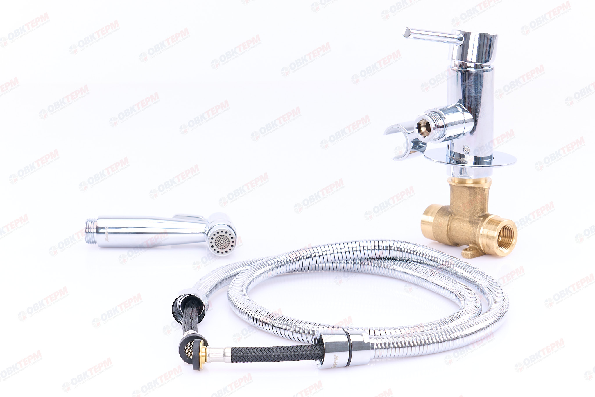 Смеситель с гигиеническим душем GAPPO G7206 латунь /хром - Изображение №4