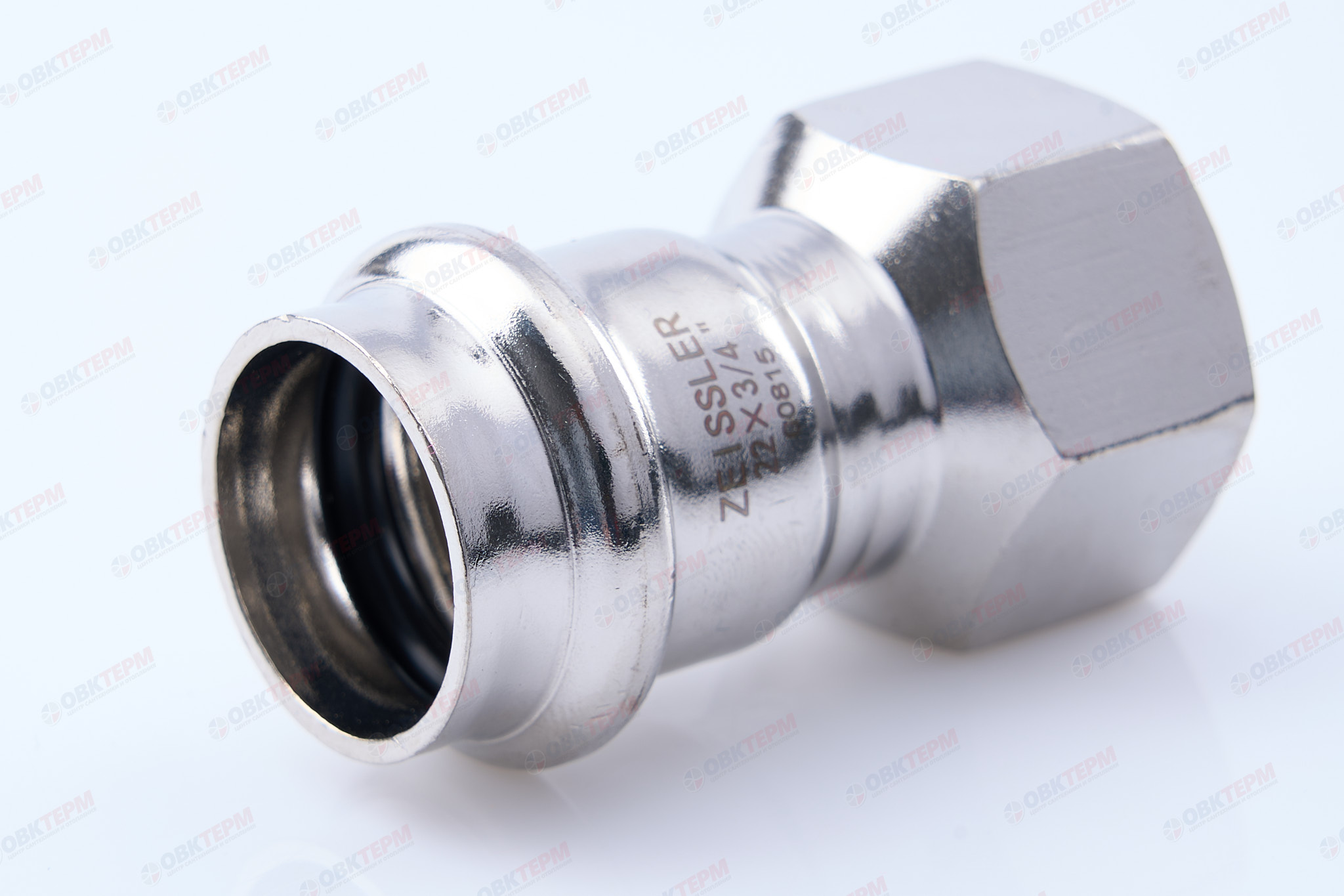 Муфта пресс из нерж.ст.  22 х 3/4"В   TIM  (110/5) - Изображение №1