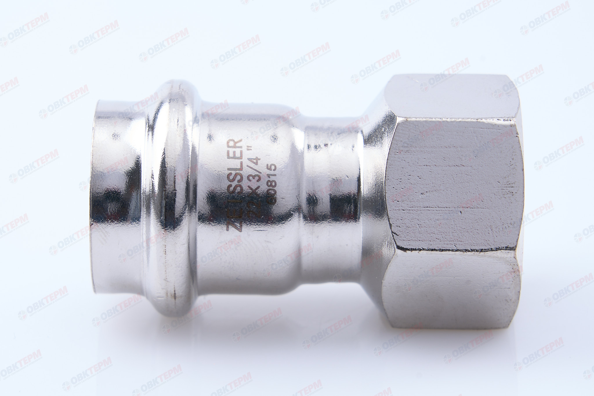 Муфта пресс из нерж.ст.  22 х 3/4"В   TIM  (110/5) - Изображение №2