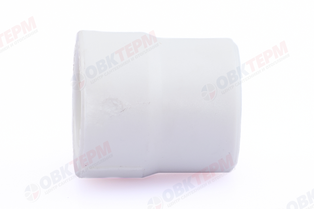 Муфта переход.  ВВ  32*25   БЕЛАЯ PP-R   (KALDE)    (400) - Изображение №5