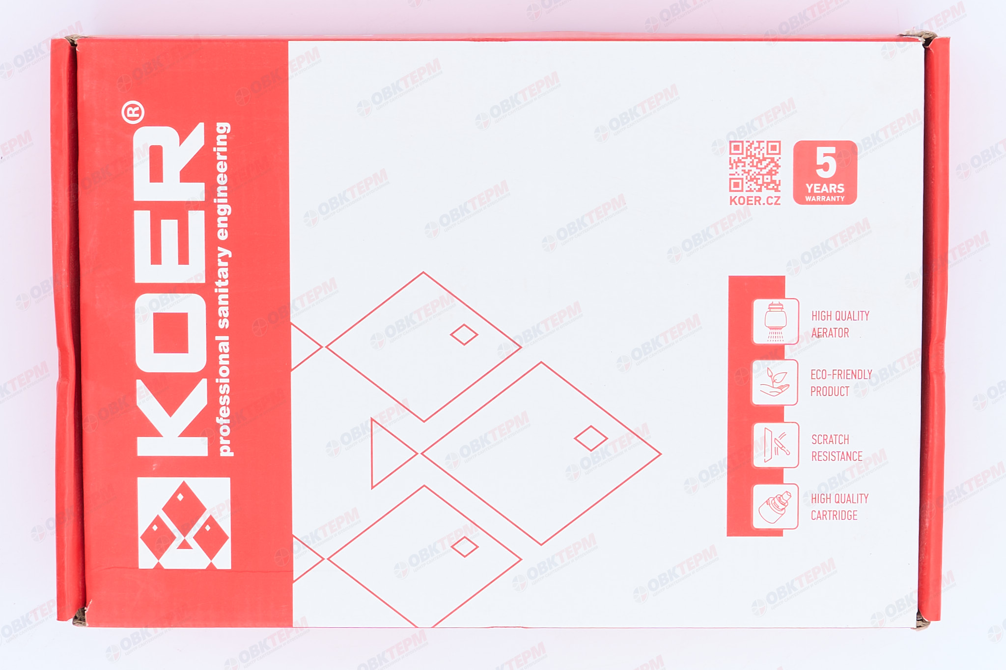 Смеситель д/умывальника KOER KB-10009-05 (Цвет черный) (8шт/ящ) - миниатюра №7