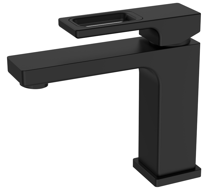 Смеситель д/умывальника KOER KB-10009-05 (Цвет черный) (8шт/ящ) - Изображение №1