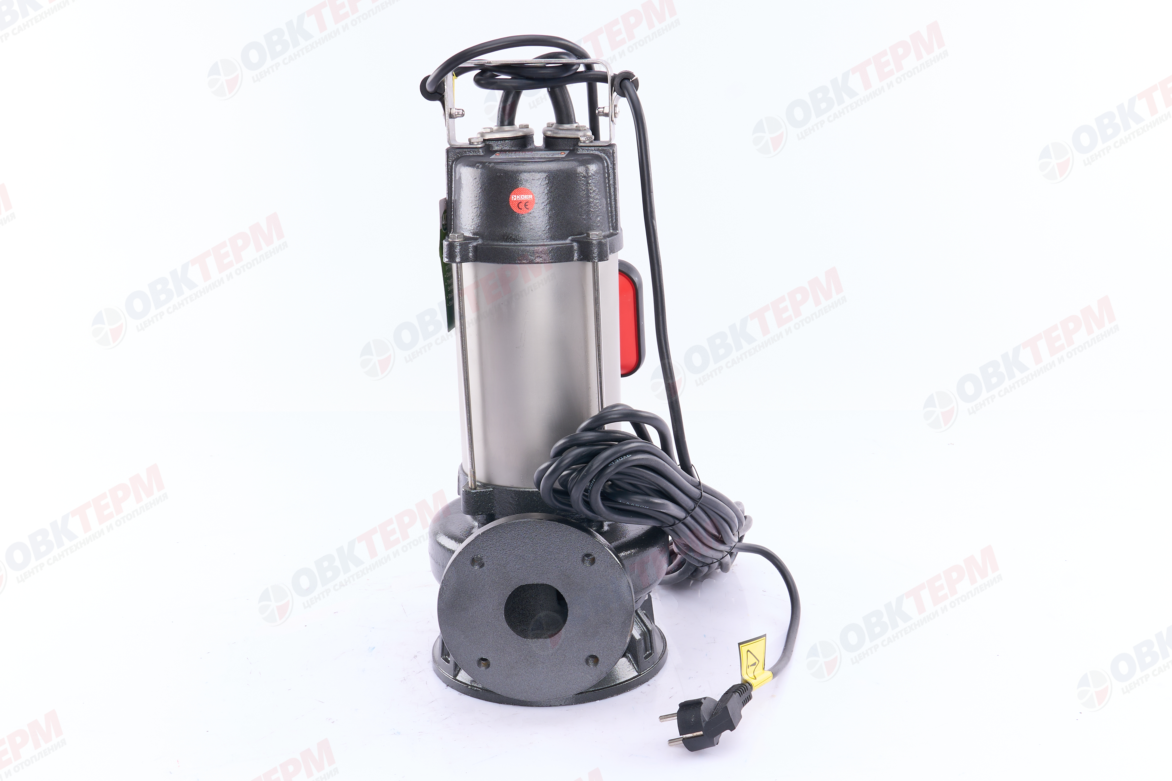 Насос фекальный  WFD 15-9-1.1A  KOER  (1100Вт/450л.м./13м, обм.медь) - Изображение №3