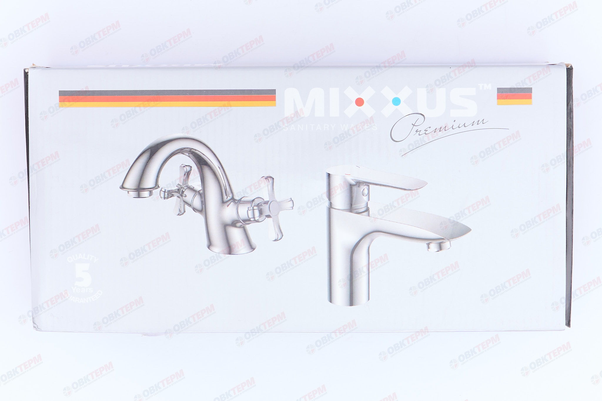 Смеситель д/умывальника с лейкой MIXXUS PREMIUM OPUS 001 (SH) Ø40  (10 шт/ящ) - миниатюра №7