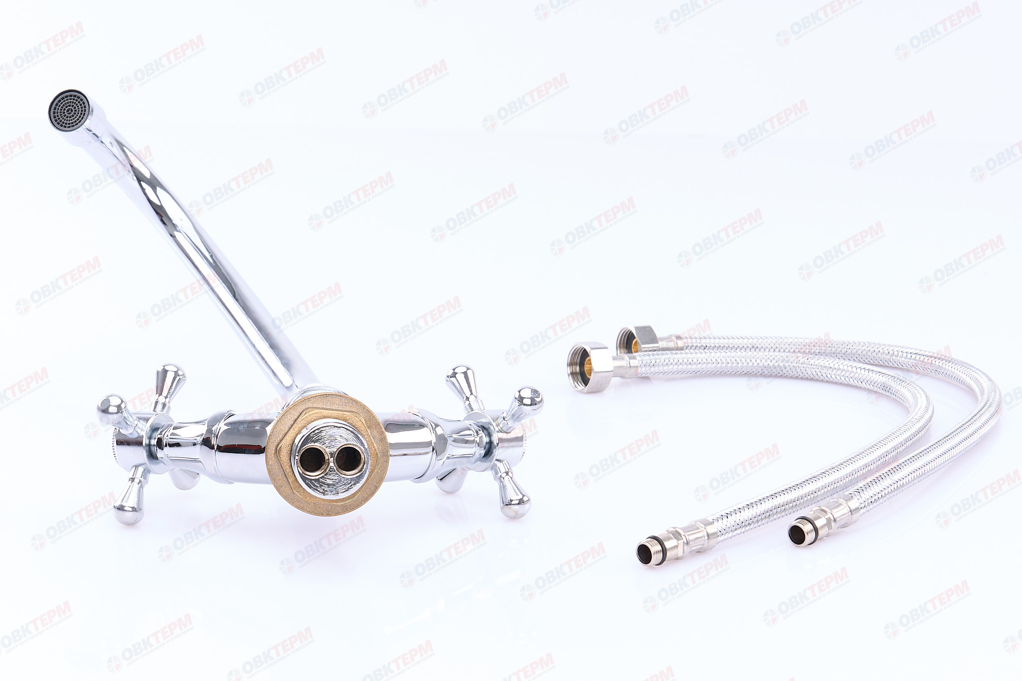 Смеситель д/кухни буксовый EUROPRODUCT MF 271 (гайка)  (10 шт/ящ) - Изображение №4