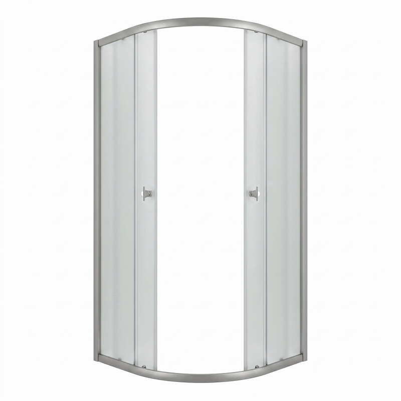 Душевое ограждение NIAGARA Eco NG-1003-14MT (80х80х190) четверть круга, матовое, без поддона - миниатюра №3