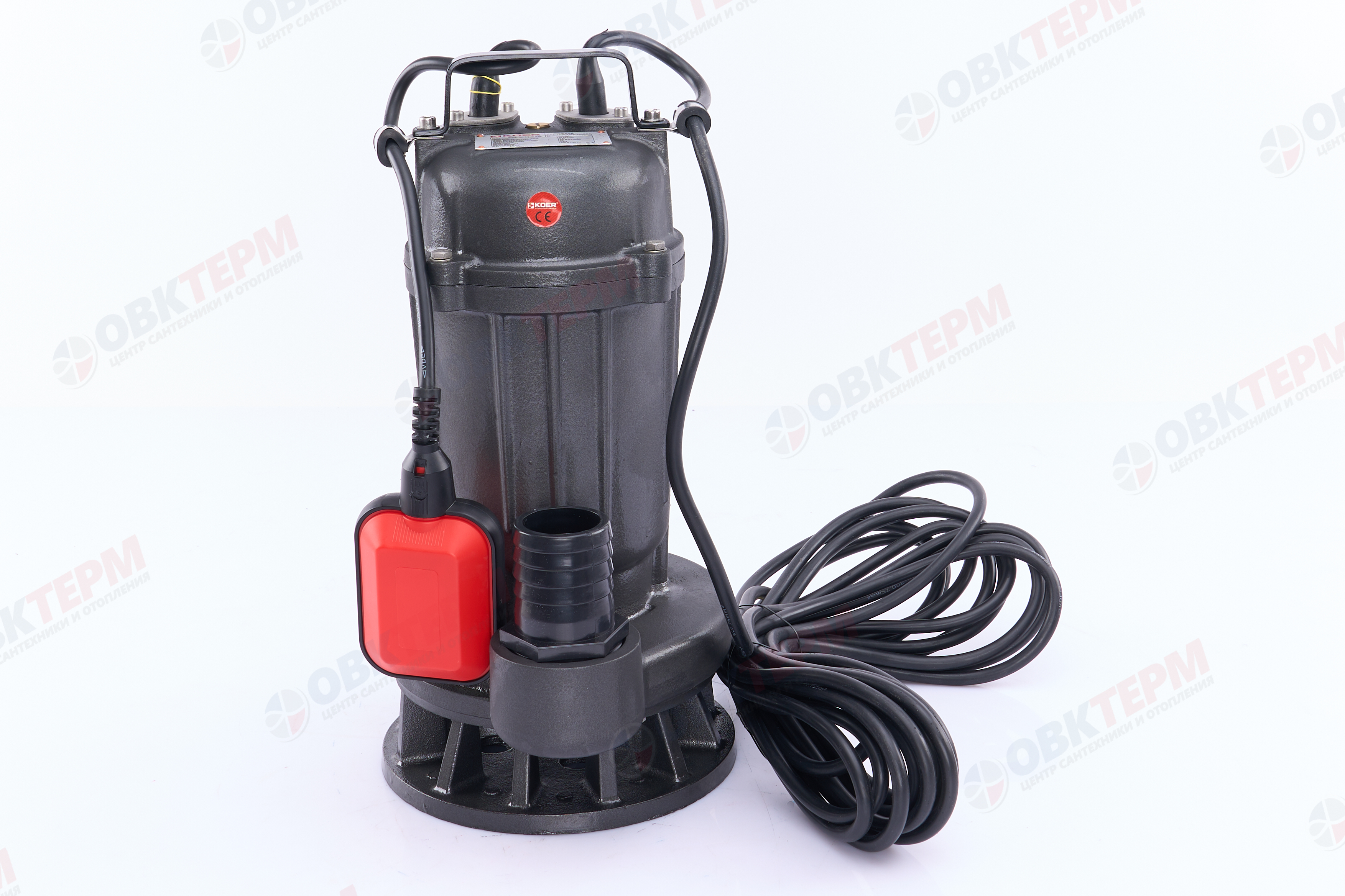 Насос фекальный  WQD 10-11-0.75 F  KOER (0,75кВт/233л.м./7м) - Изображение №2