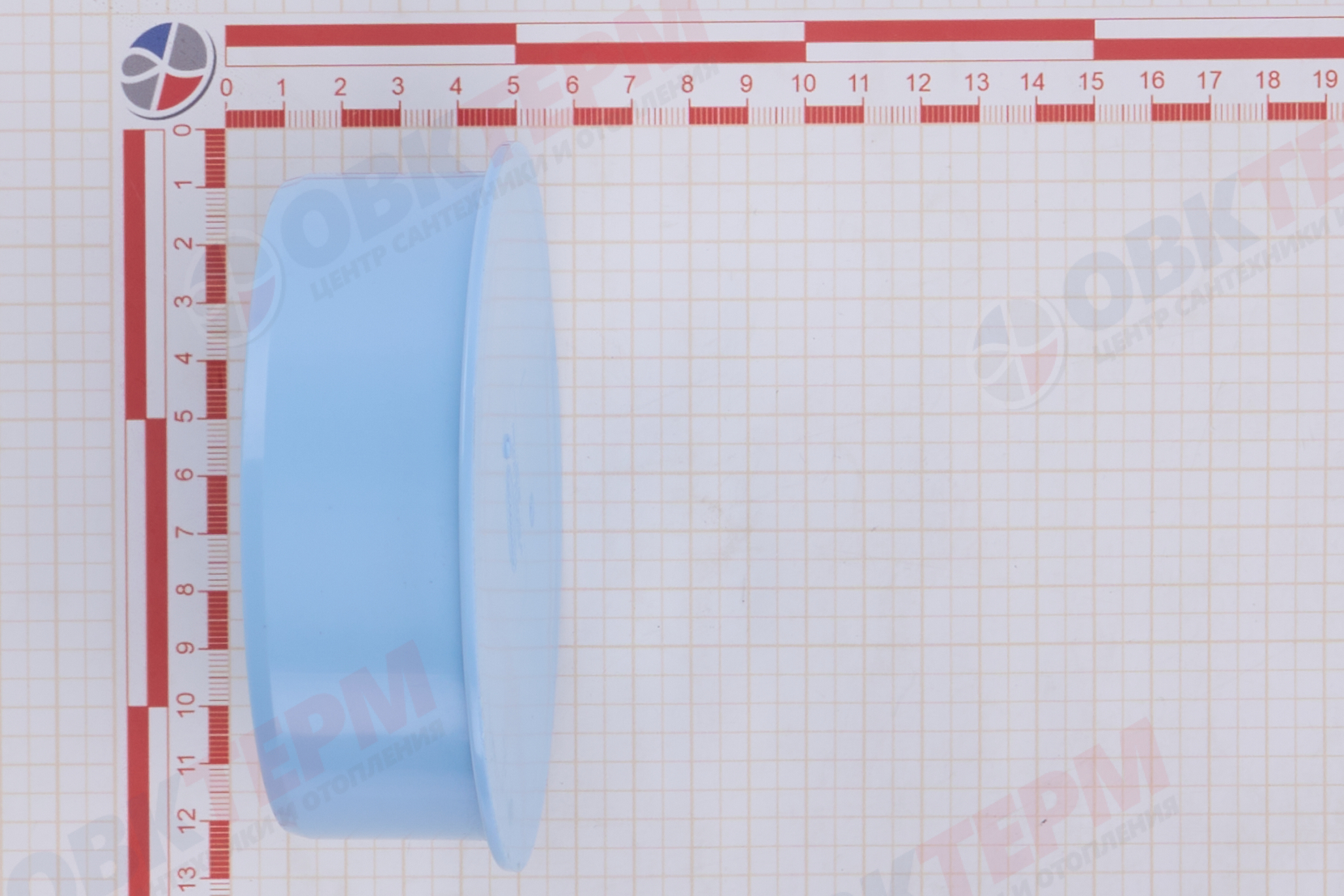 Заглушка кан. 110   синяя              Rain Flow (40шт) - миниатюра №6