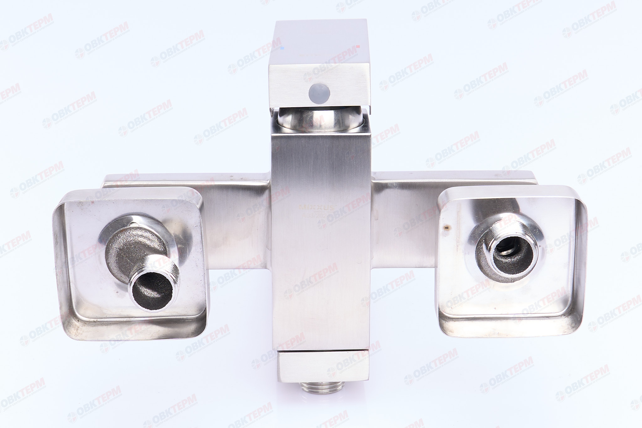 Смеситель д/ванны нерж/сталь MIXXUS KUB 007 (EURO)  Ø40  (8 шт/ящ) - Изображение №4