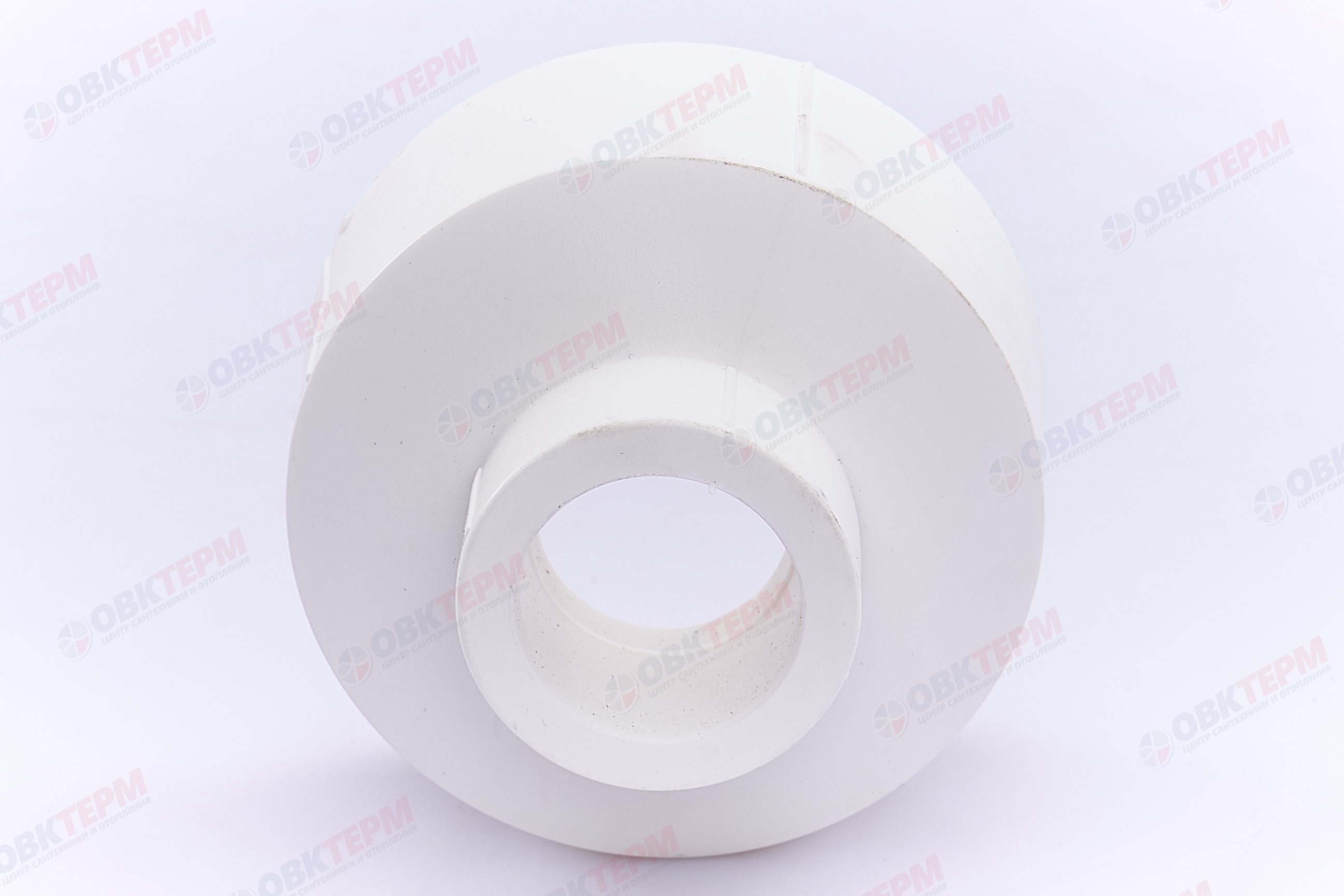 Муфта переход.  ВВ  50*25   БЕЛАЯ PP-R   (RTP)    (200/20) - Изображение №3