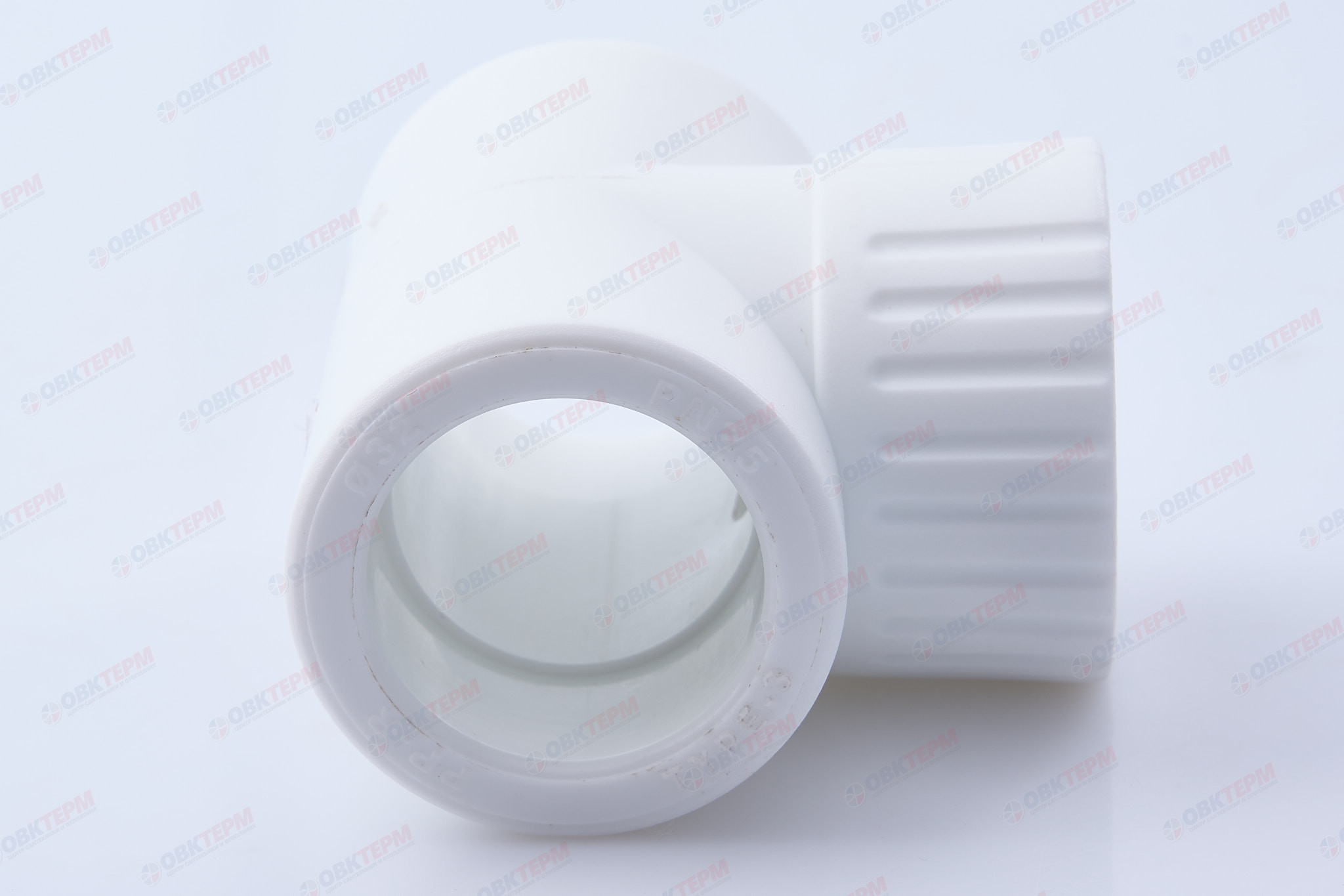 Тройник с МРВ 32 * 1/2" * 32    БЕЛЫЙ PP-R   (RTP)     (40/10) - Изображение №4