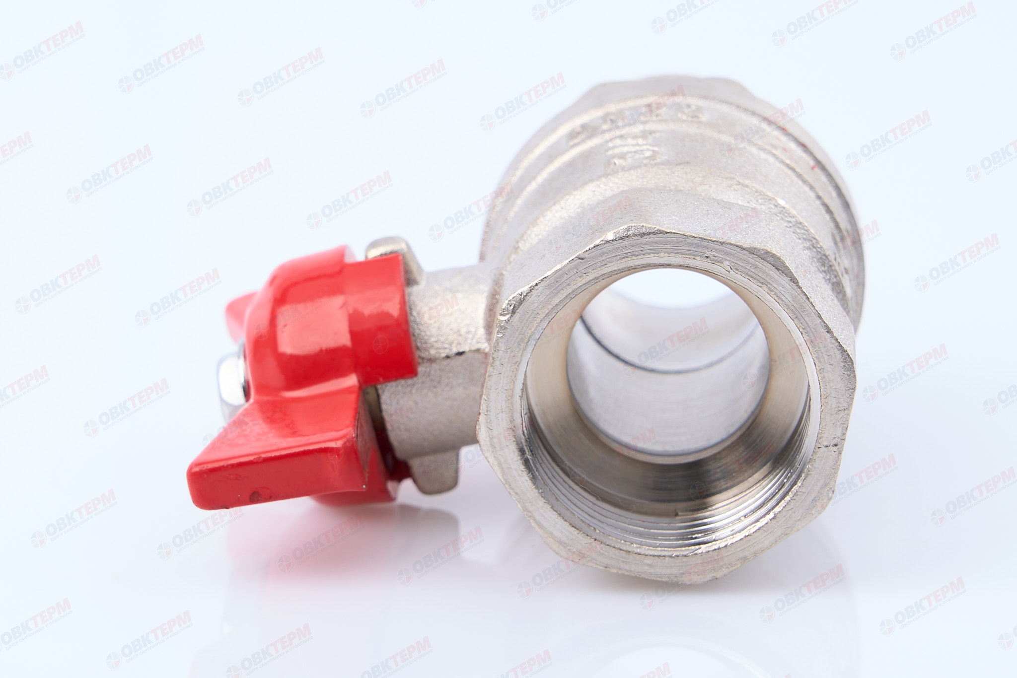 Кран шаровый        Valtec      3/4" ВВ     бабочка ГОСТ (14/126) - миниатюра №6
