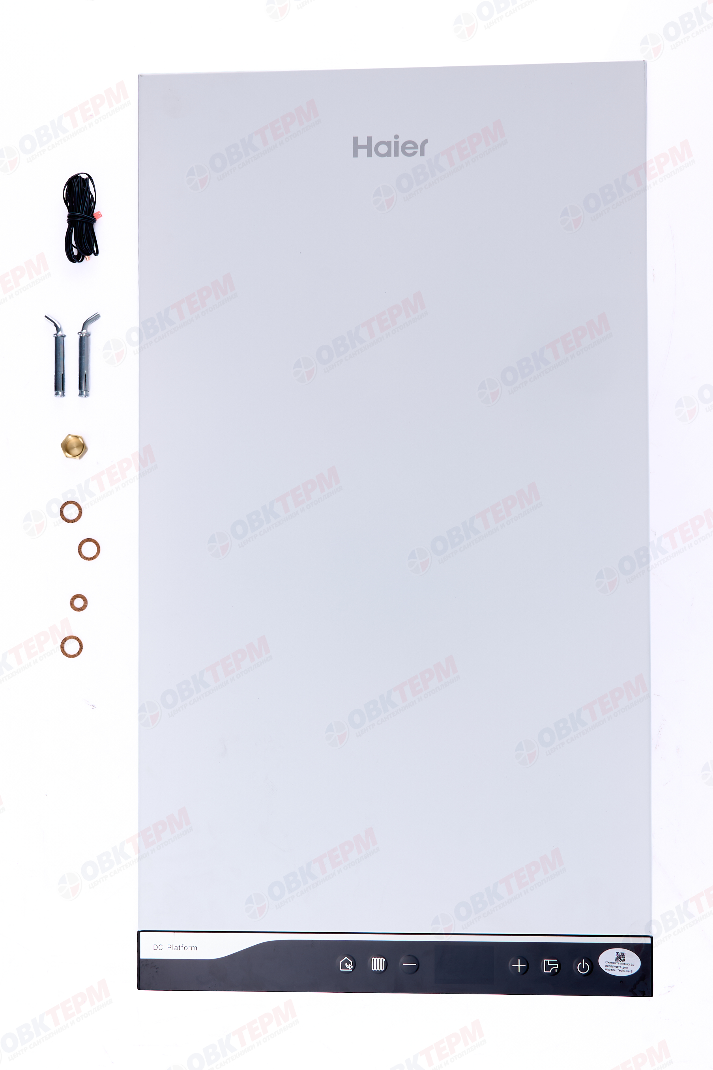 Котел газовый TechLine 1.24 Ti/Tw Haier  (24 кВт, 1-х конт,с 3-х ход.клап.+датчик,турбо, без трубы) - миниатюра №10