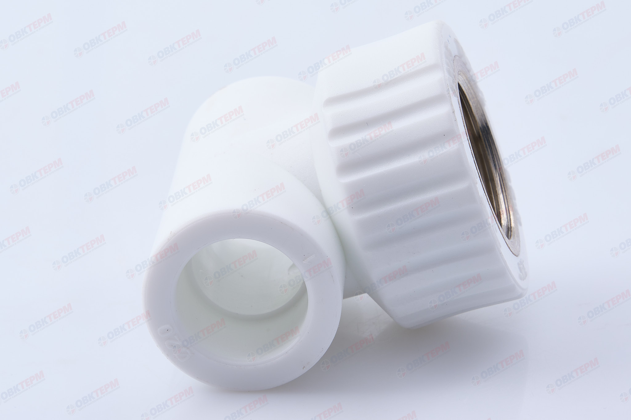 Тройник с МРВ 20 * 3/4" * 20    БЕЛЫЙ PP-R   (RTP)     (60/15) - Изображение №3