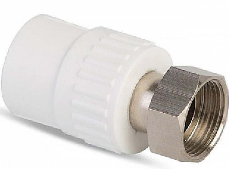 НВ СНГ 20 * 3/4"      БЕЛАЯ PP-R       (RTP)    (125/25) - Изображение №1