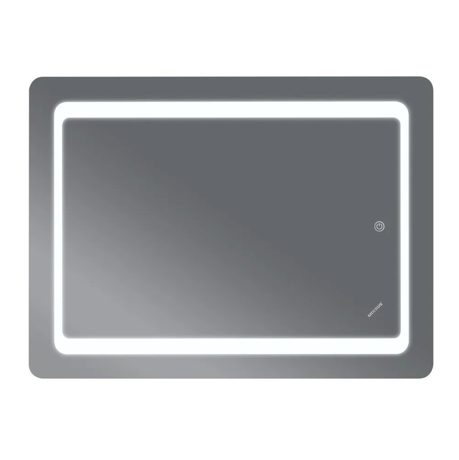 MIXXUS TWEE MR09-80x60-REVERSE Зеркало с LED Touch, Anti-fog, димером, регулятором яркости - Изображение №3
