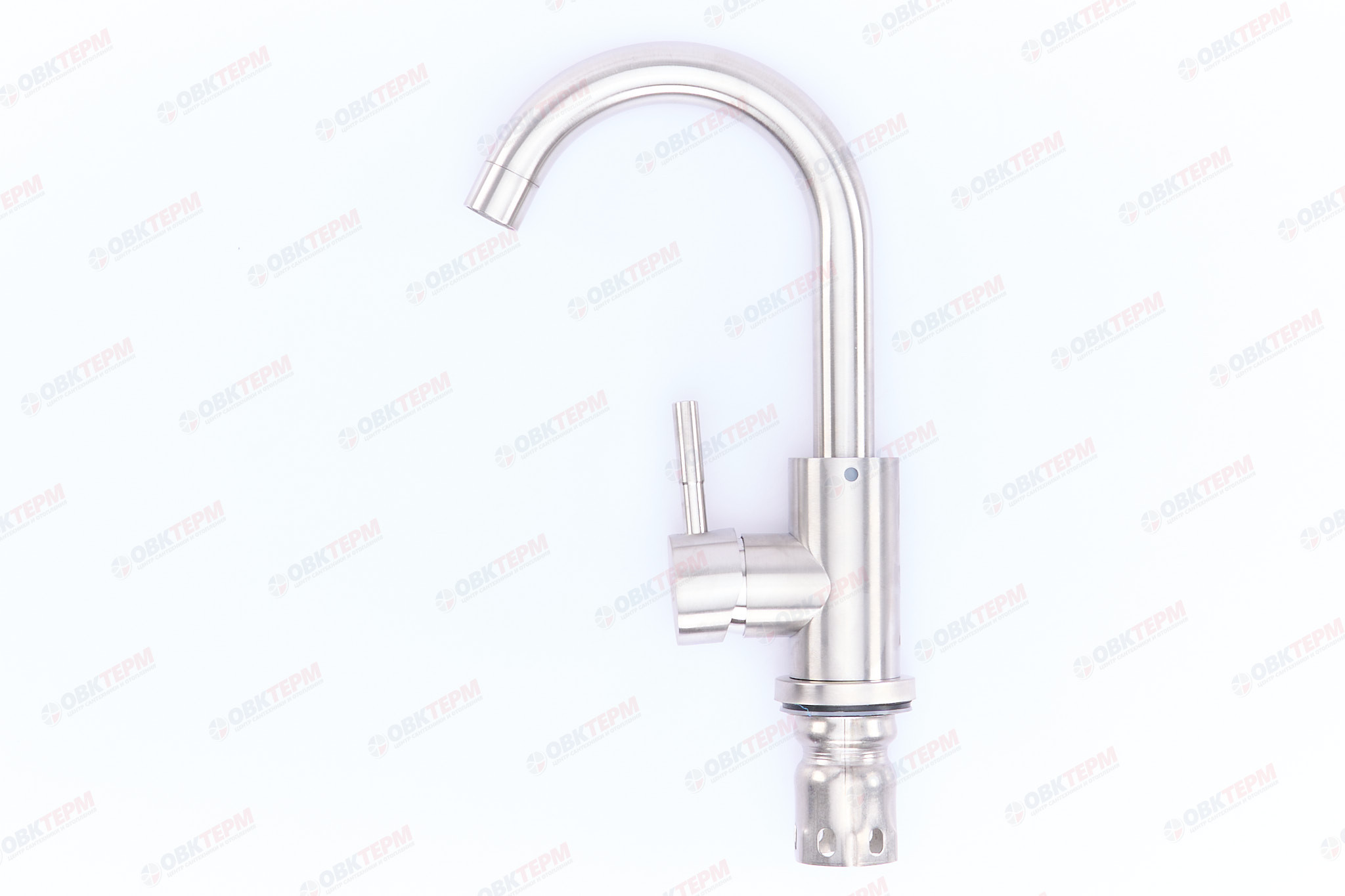 Смеситель д/умывальника AKSA SIM-01-16-B  нерж/сталь  (10 шт/ящ) - Изображение №1