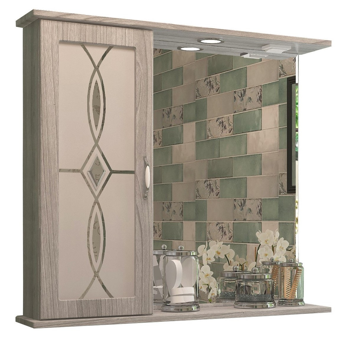 Зеркало EvaGold 80 "Felix" - изображение №1