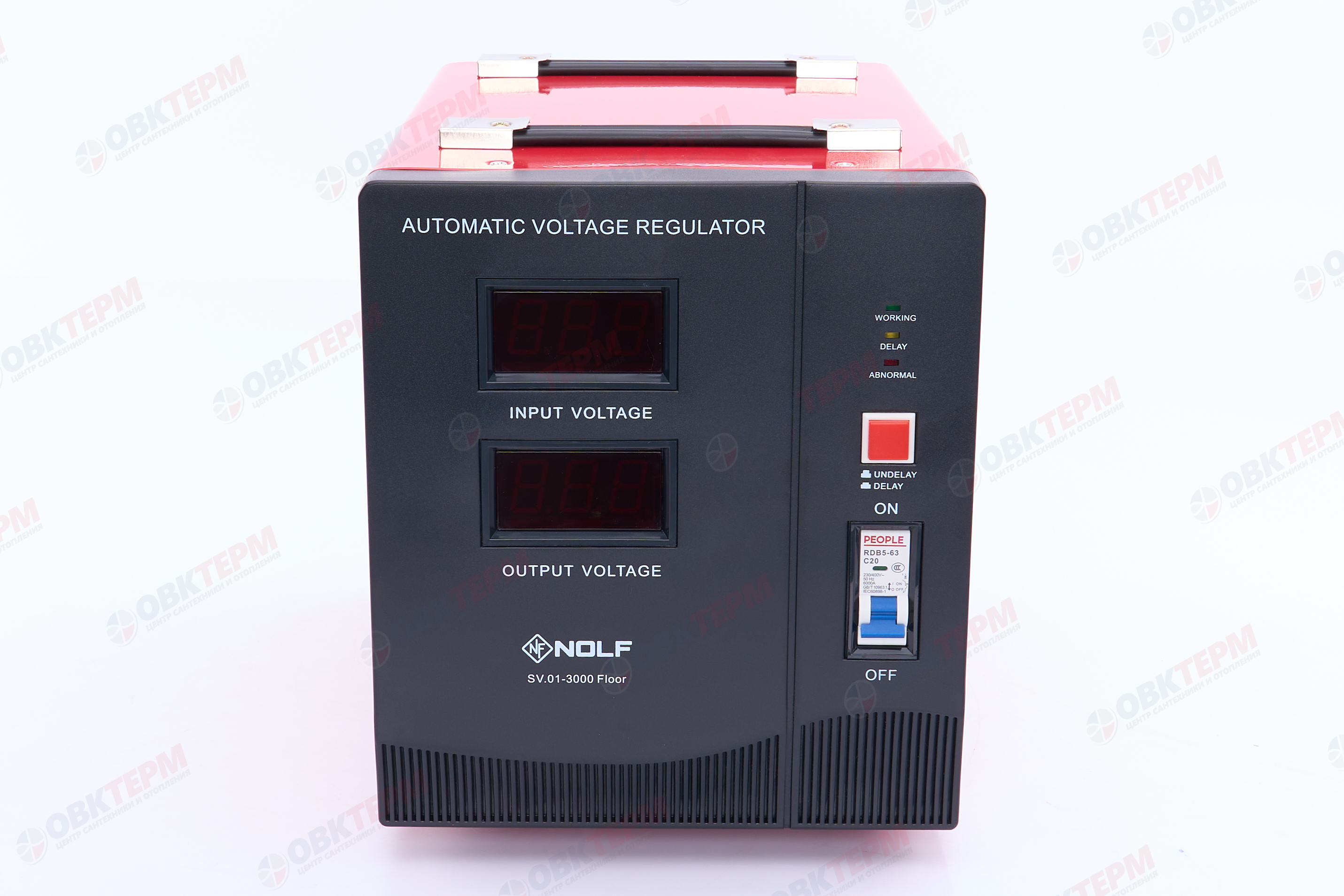 Стабилизатор напряжения напольный 3000 NOLF - миниатюра №14