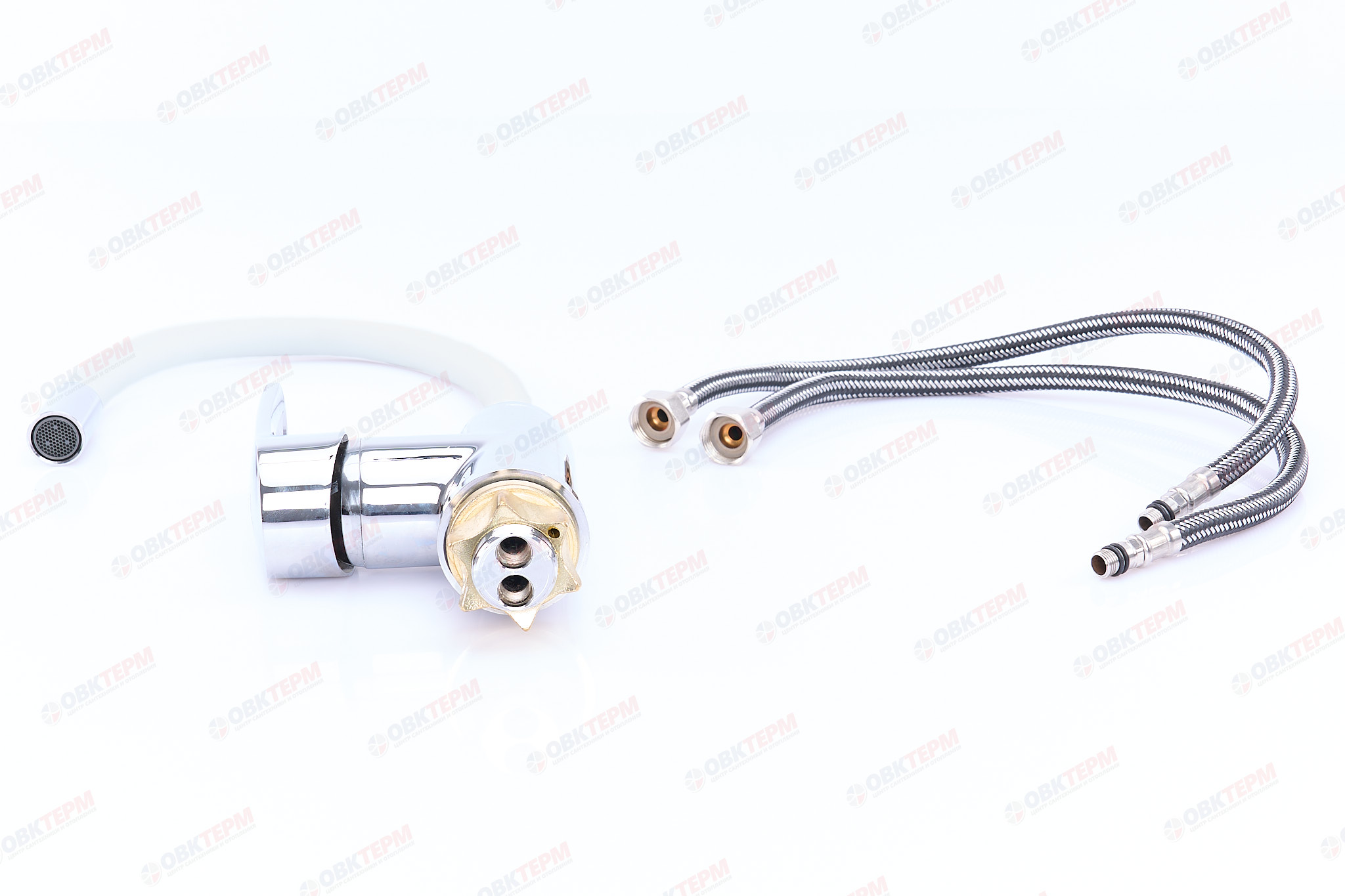 Смеситель д/кухни REFLECTOR ZERIX SAR 181 WHITE   (10 шт/ящ) - миниатюра №5