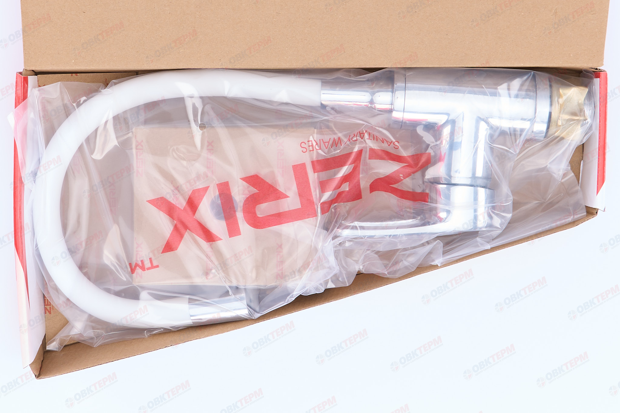 Смеситель д/кухни REFLECTOR ZERIX SAR 181 WHITE   (10 шт/ящ) - миниатюра №6