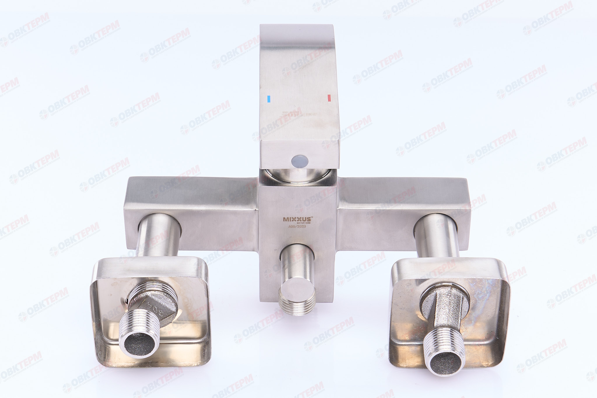 Смеситель д/ванны нерж/сталь MIXXUS AMA-006 (EURO  (12 шт/ящ) - миниатюра №5