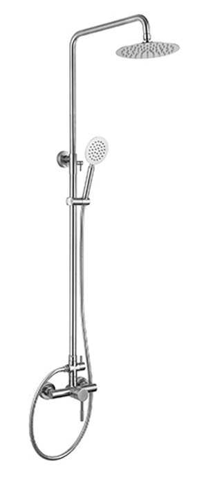 Душ/система нерж/сталь ZERIX SUS-003-J  SUS304 (5 шт/ящ) - Изображение №1