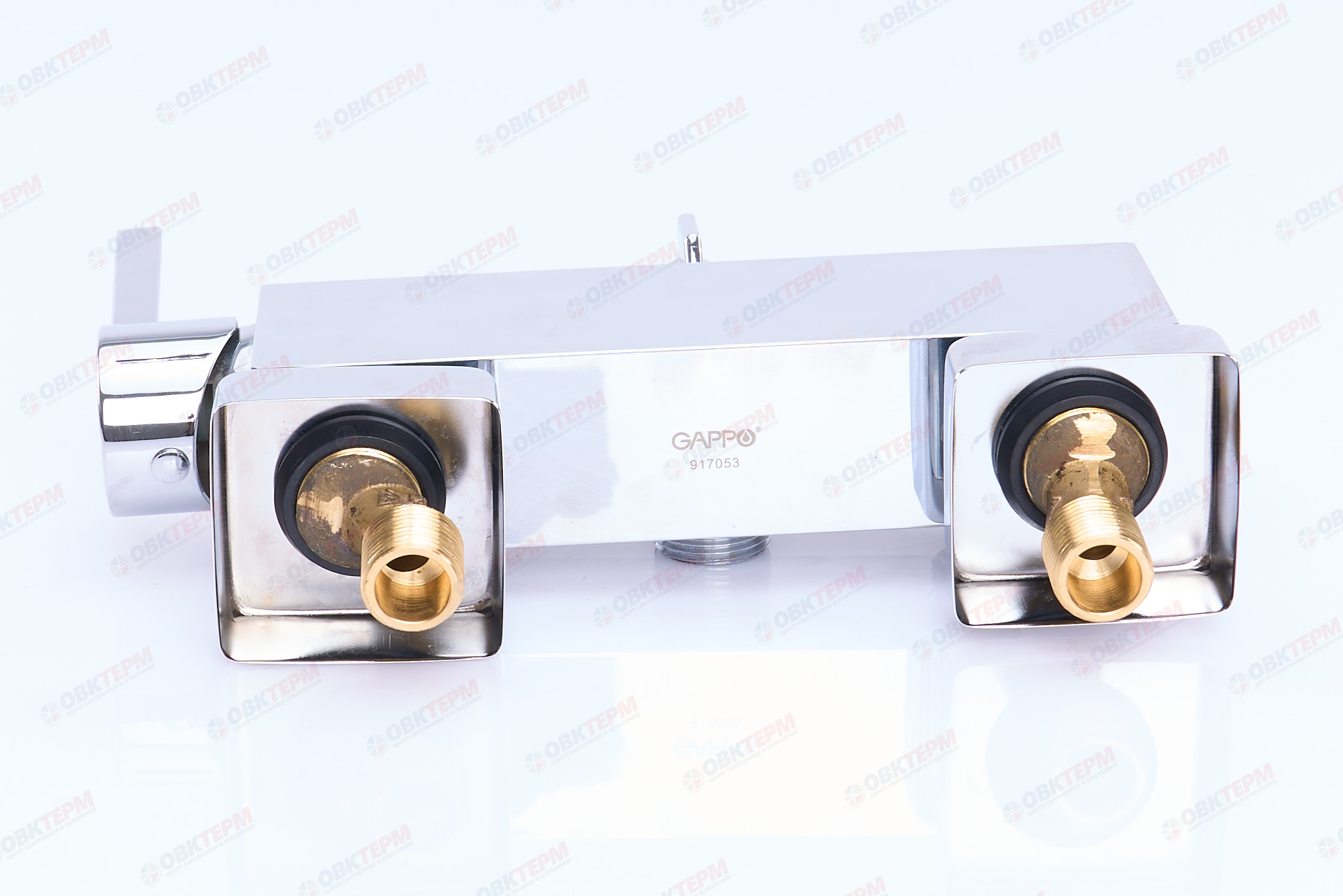 Смеситель д/ванны хром  G2204 *  (ф35, длинный гусак 35 см, евро перекл.)    GAPPO - миниатюра №4