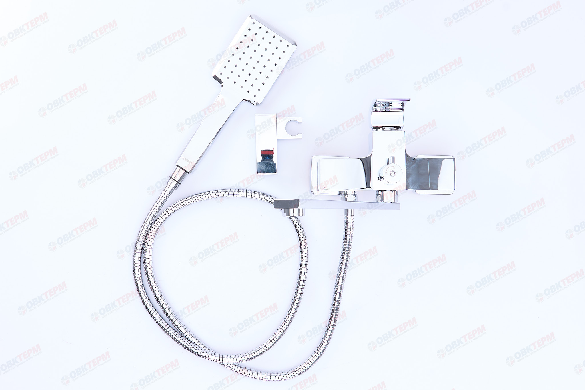 Смеситель д/ванны GAPPO G2207 латунь /хром /Ø35мм /лейка 1 реж - миниатюра №8