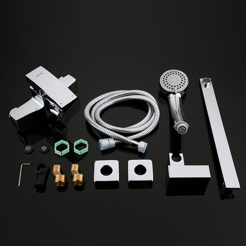 Смеситель д/ванны GAPPO G2207 латунь /хром /Ø35мм /лейка 1 реж - Изображение №5