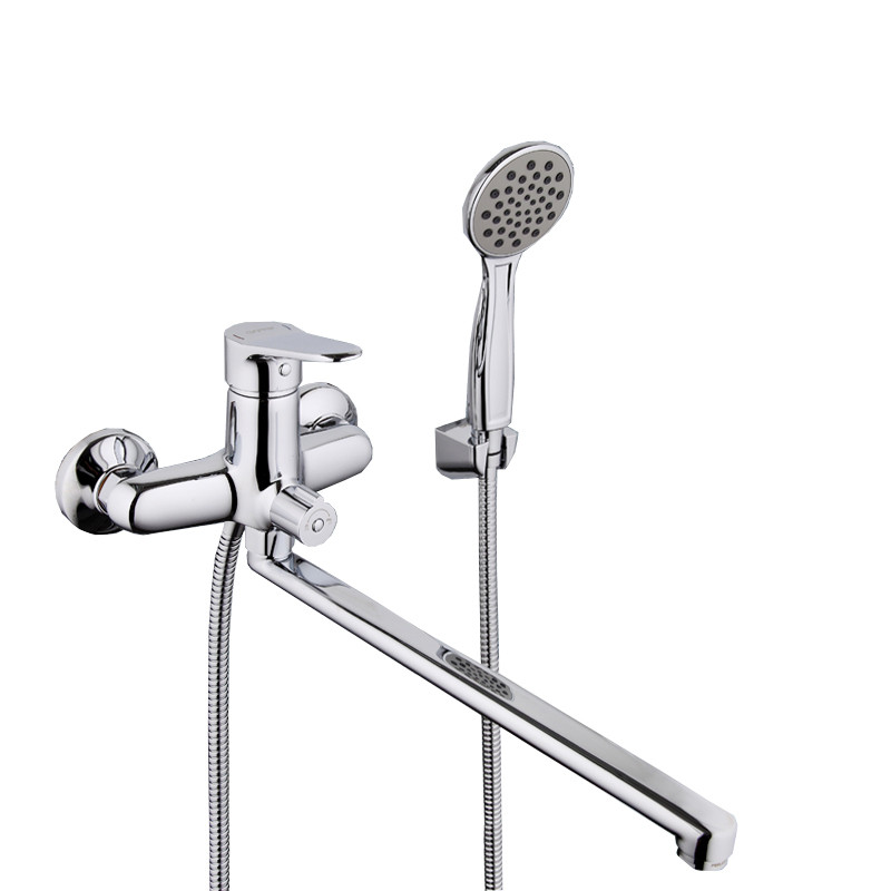 Смеситель д/ванны GAPPO G2236 латунь /хром /Ø35мм /лейка 1 реж., - Изображение №1