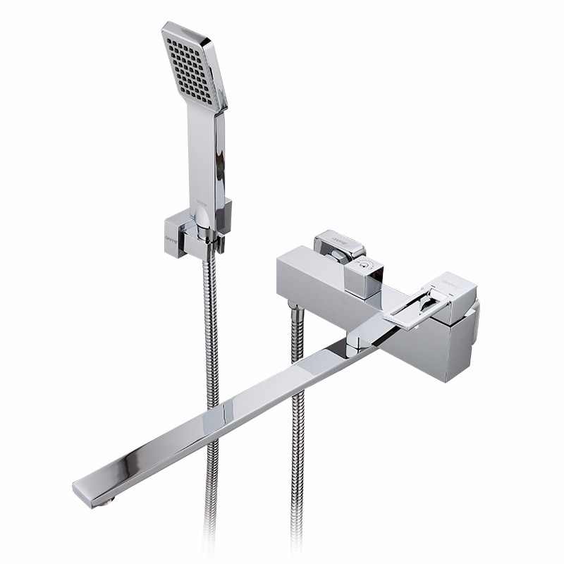 Смеситель д/ванны хром  G2239*   (ф25, длинный гусак 35 см, евро перекл.)    GAPPO - изображение №1