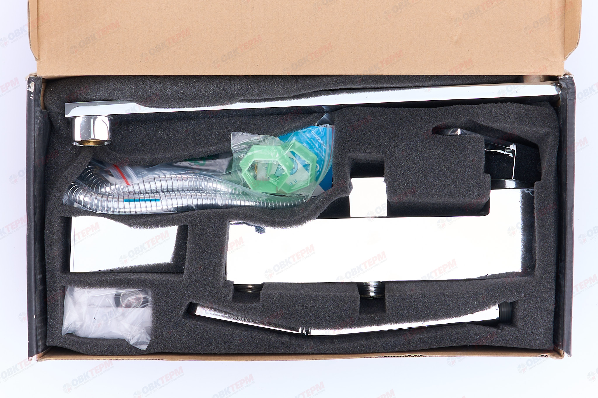 Смеситель д/ванны хром  G2240*   (ф25, длинный гусак 35 см, евро перекл.)    GAPPO - миниатюра №10