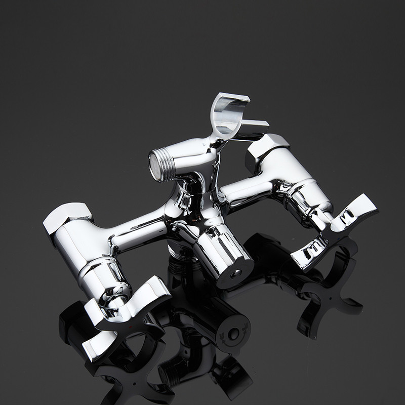 Смеситель д/ванны, хром, керам/буксы, излив 320мм, лейка 1 реж., G2243,  GAPPO - Изображение №3