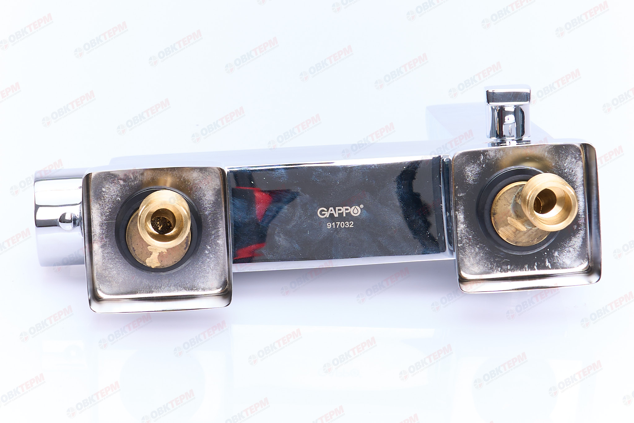 Смеситель д/ванны хром  G3004 * (ф35, короткий гусак, перекл. на гусаке)  GAPPO - миниатюра №4