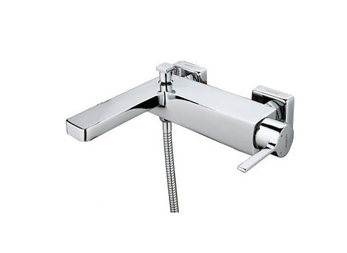 Смеситель д/ванны хром  G3004 * (ф35, короткий гусак, перекл. на гусаке)  GAPPO - изображение №1