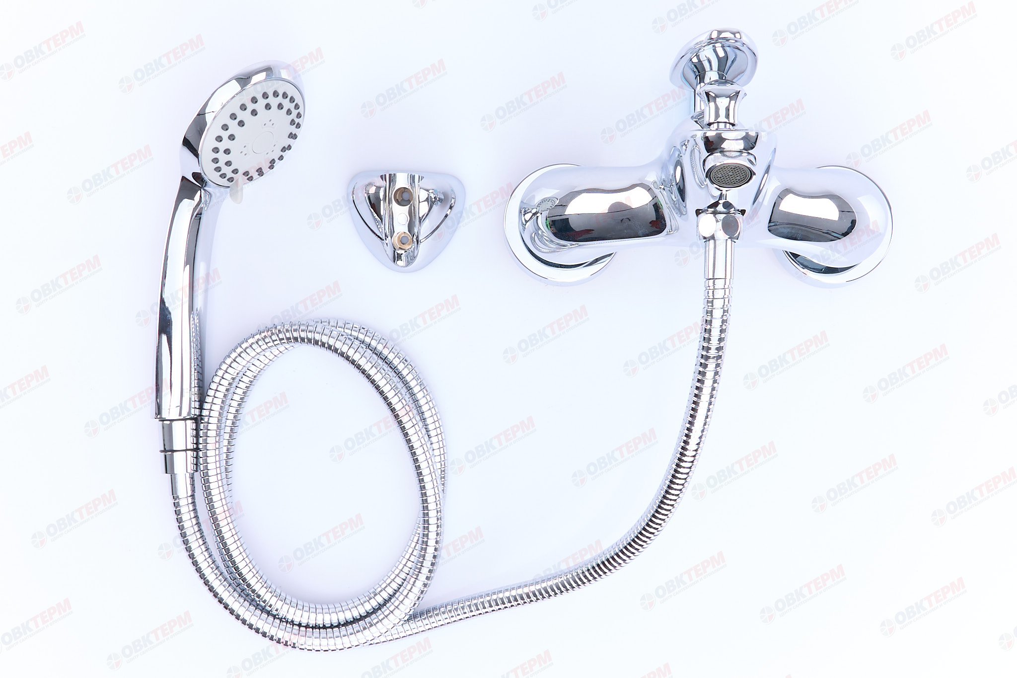 Смеситель д/ванны хром  G3005*  (ф35, короткий гусак, перекл. на гусаке)  GAPPO - миниатюра №2