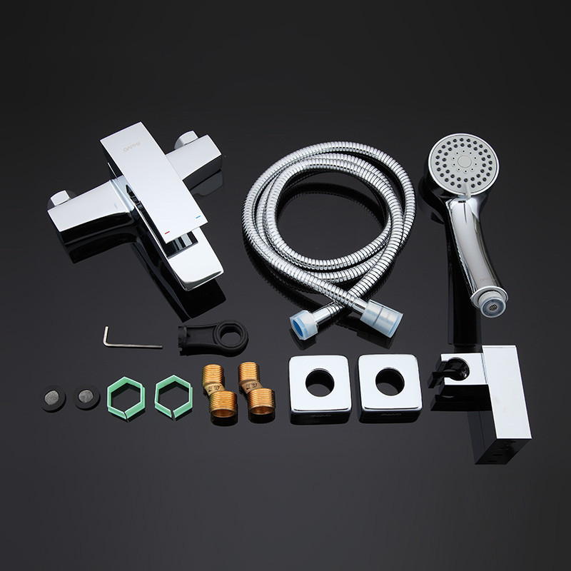 Смеситель д/ванны GAPPO G3007 латунь /хром /Ø35мм, лейка 1 реж., - Изображение №4