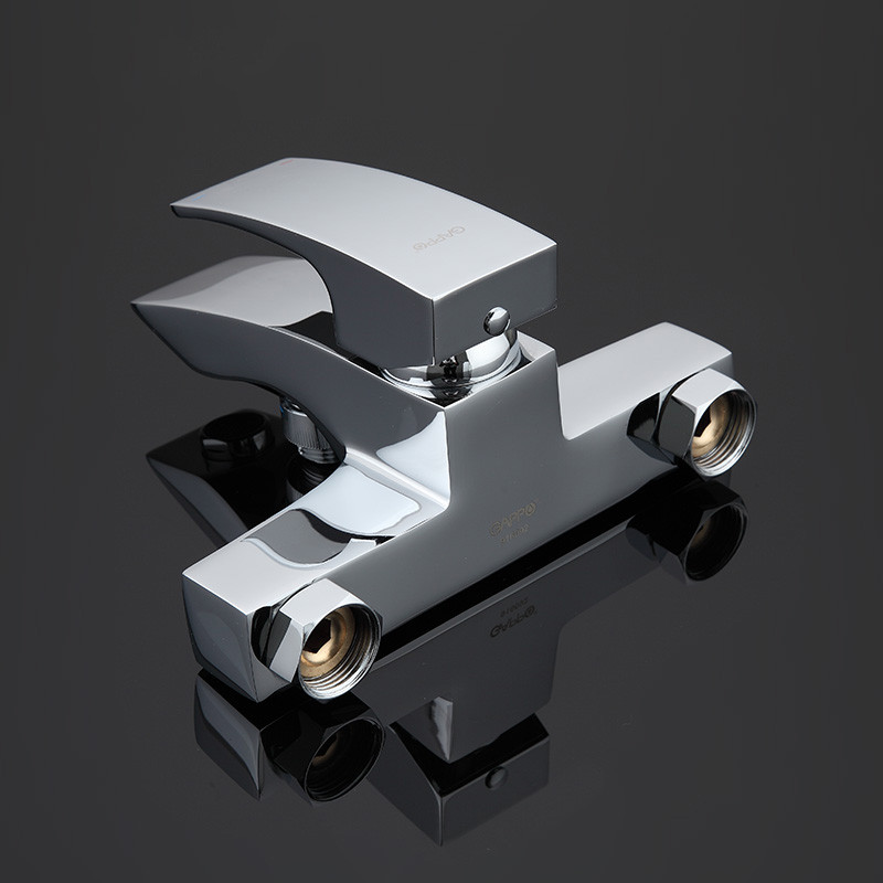 Смеситель д/ванны GAPPO G3007 латунь /хром /Ø35мм, лейка 1 реж., - Изображение №5