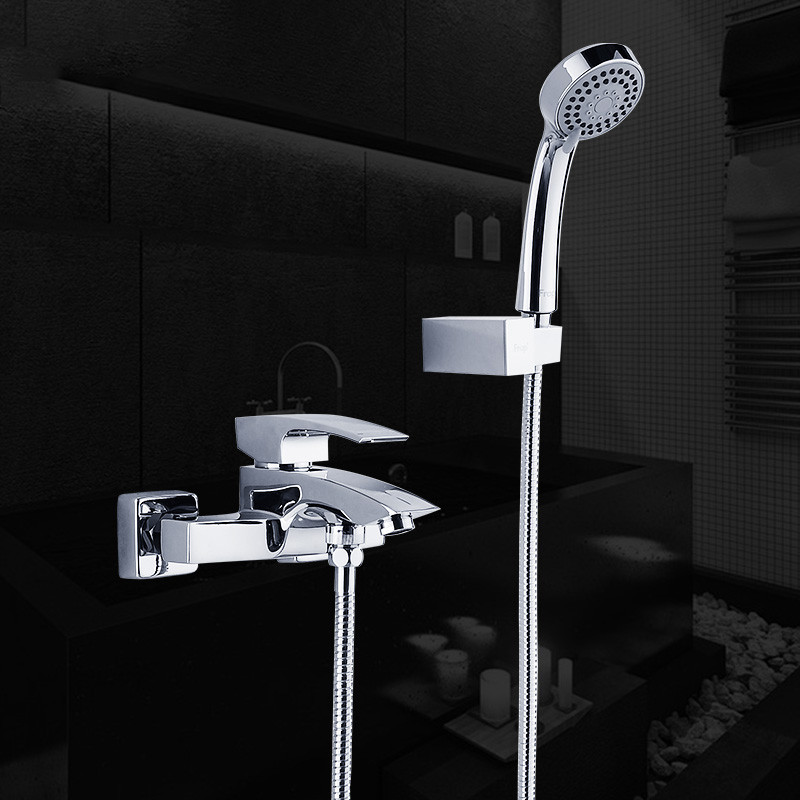 Смеситель д/ванны GAPPO G3007 латунь /хром /Ø35мм, лейка 1 реж., - миниатюра №6