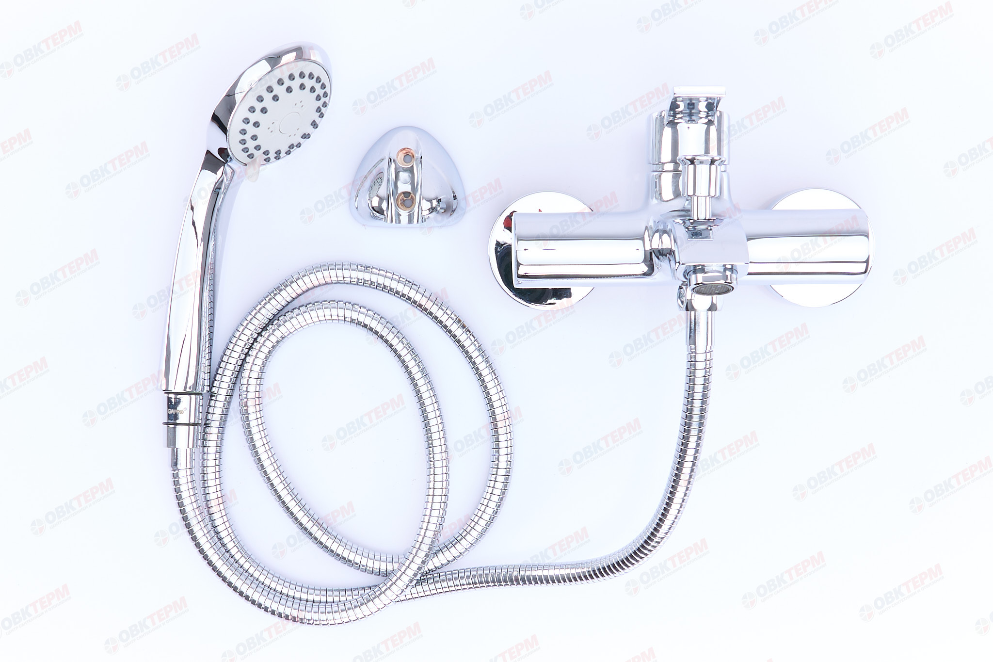 Смеситель д/ванны хром  G3008 *  (ф35, короткий гусак, перекл. на гусаке)  GAPPO - миниатюра №2