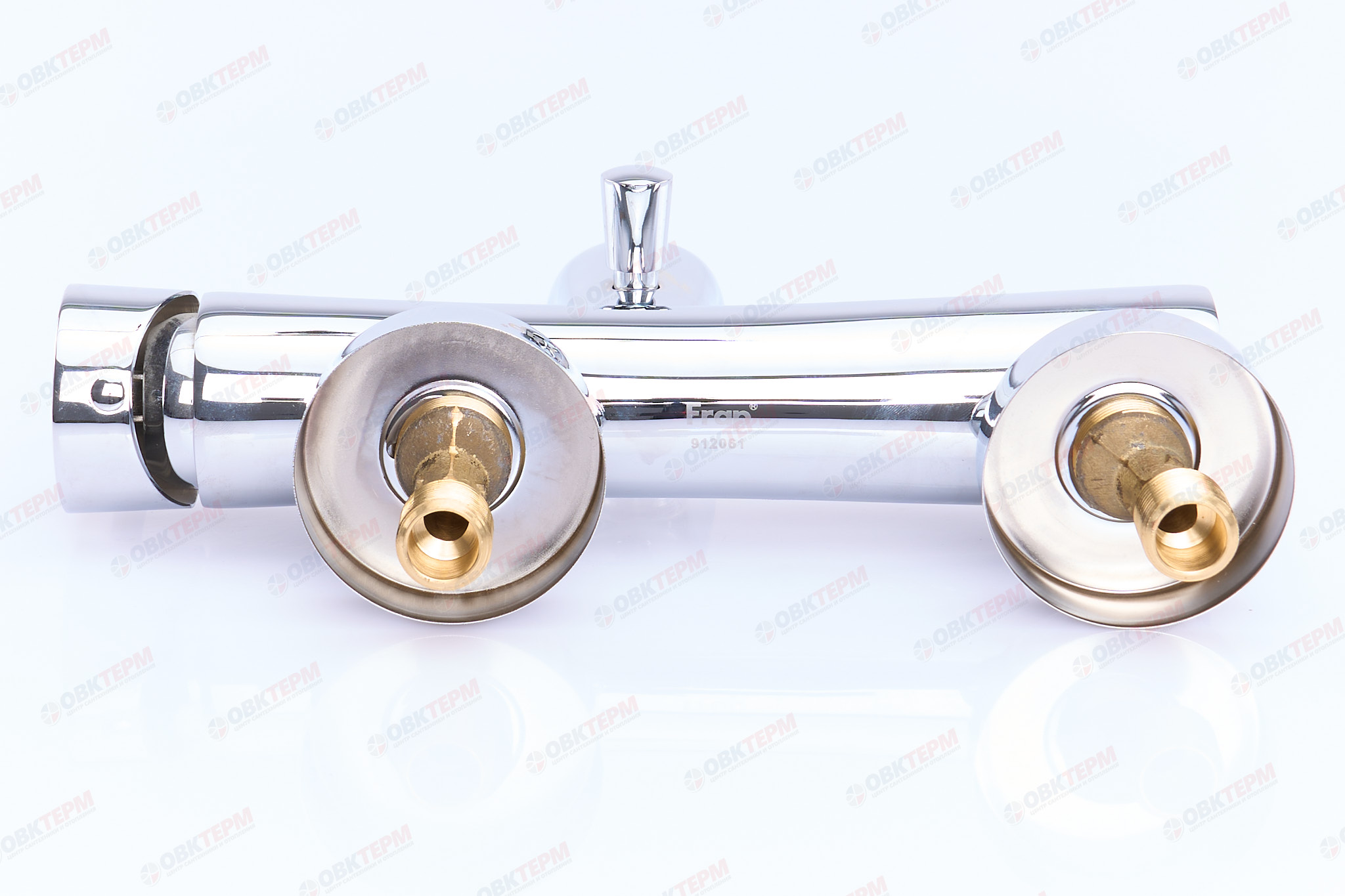 Смеситель д/ванны хром  G3009*   (ф35, длинный гусак 35 см, евро перекл.) GAPPO/FRAP - миниатюра №5