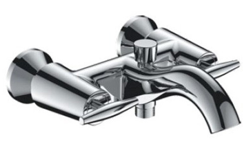 Смеситель д/ванны хром  G3031 *  (короткий гусак, перекл. на гусаке, п/об)  GAPPO - Изображение №1